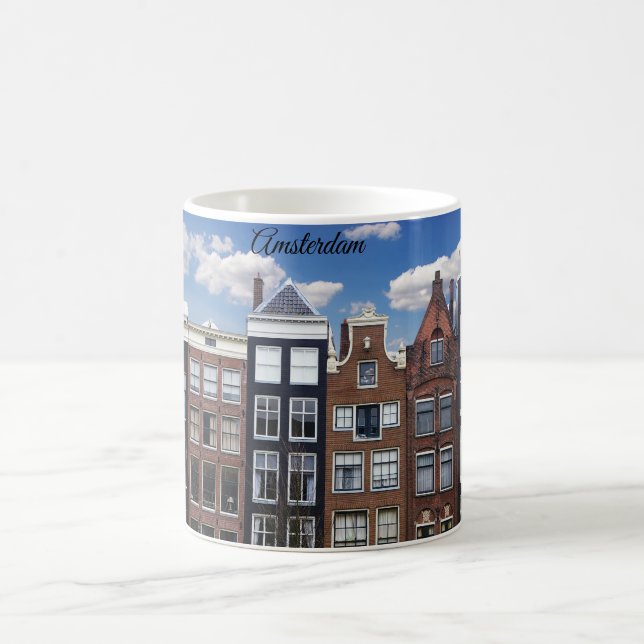 Amsterdam Canal Houses Kaffeetasse (Mittel)
