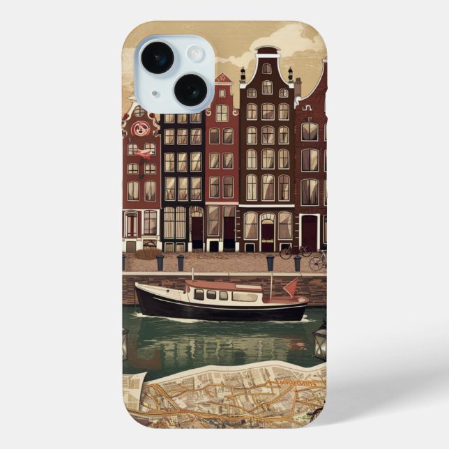 Amsterdam Case-Mate iPhone Hülle (Rückseite)