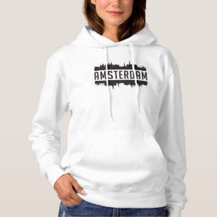 Amsterdam City Skyline Cityscape Hoodie