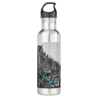 Amsterdam Fahrrad Edelstahlflasche