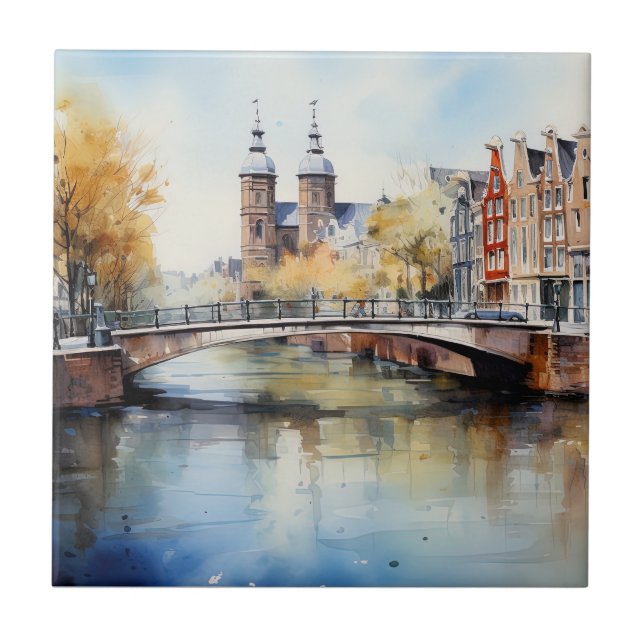 Amsterdam Fliese (Vorderseite)