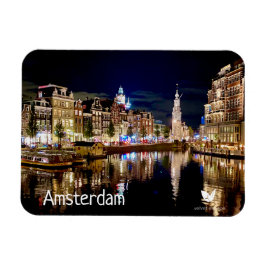 Amsterdam fridge magnet by Velvet Escape