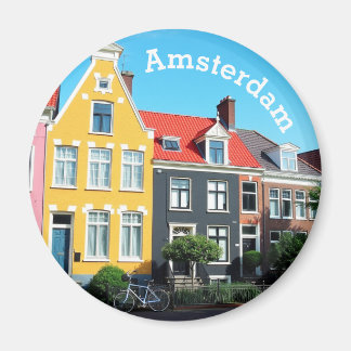 Amsterdam Holland Häuser Souvenir  Magnet