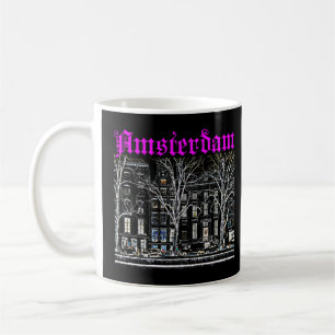 Amsterdam Holland Niederlande Travel Cars Trees Bl Kaffeetasse
