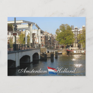 Amsterdam Holland Postcard Postkarte