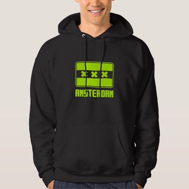 Amsterdam Hoodie (Vorderseite)