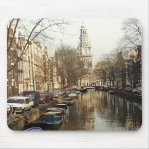 Amsterdam-Kanal Mousepad