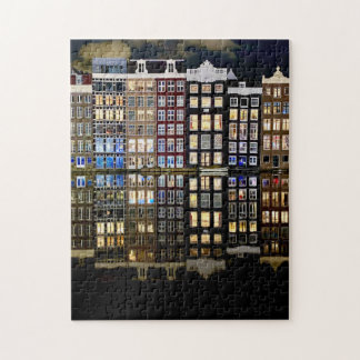Amsterdam-Kanalhäuser-Jigsaw-Puzzle