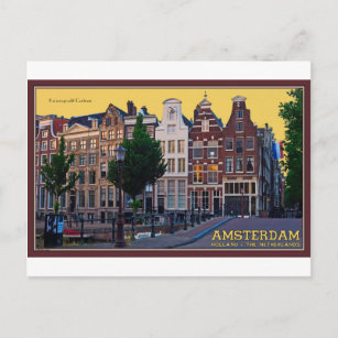 Amsterdam-Keizersgracht Centrum Postkarte