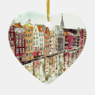 Amsterdam Keramik Ornament