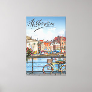 Amsterdam Leinwanddruck