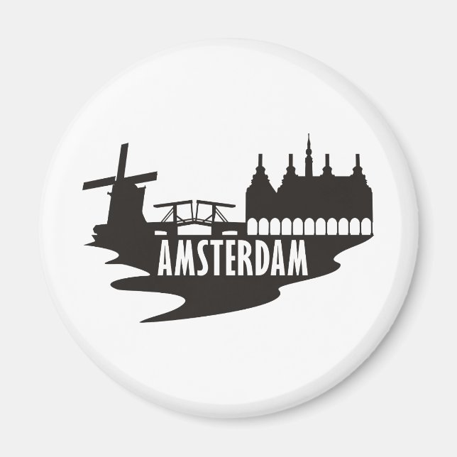 Amsterdam Magnet (Vorne)