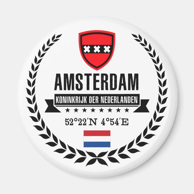 Amsterdam Magnet (Vorne)