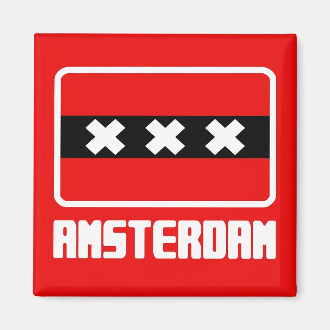 Amsterdam Magnet (Vorne)