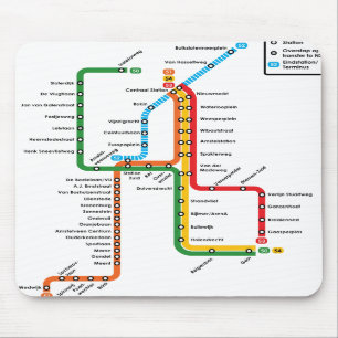 Amsterdam-Metro Mousepad