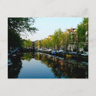 Amsterdam Mornings Postkarte