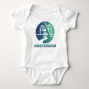 Amsterdam Niederlande Europa Baby Strampler