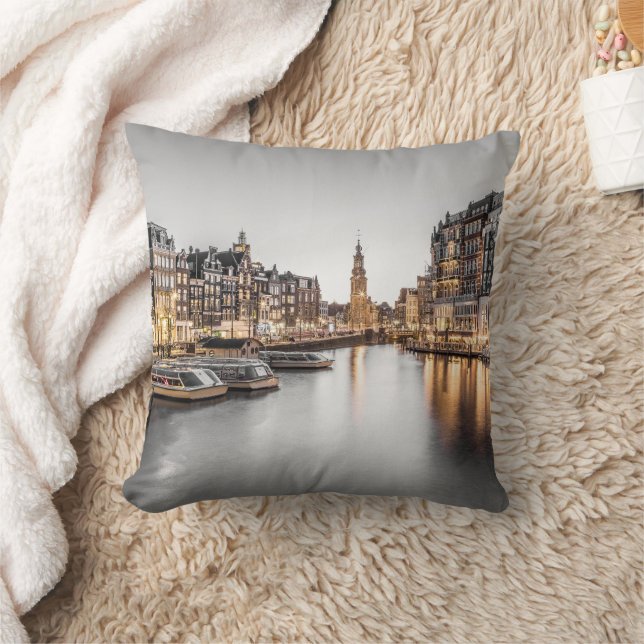 Amsterdam Niederlande Holland Dutch Souvenir Kissen (Decke)