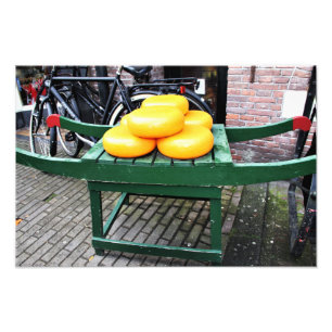 Amsterdam, Niederlande, Käse, Fotodruck