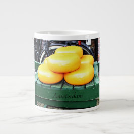 Amsterdam, Niederlande, Käse, Jumbo-Tasse