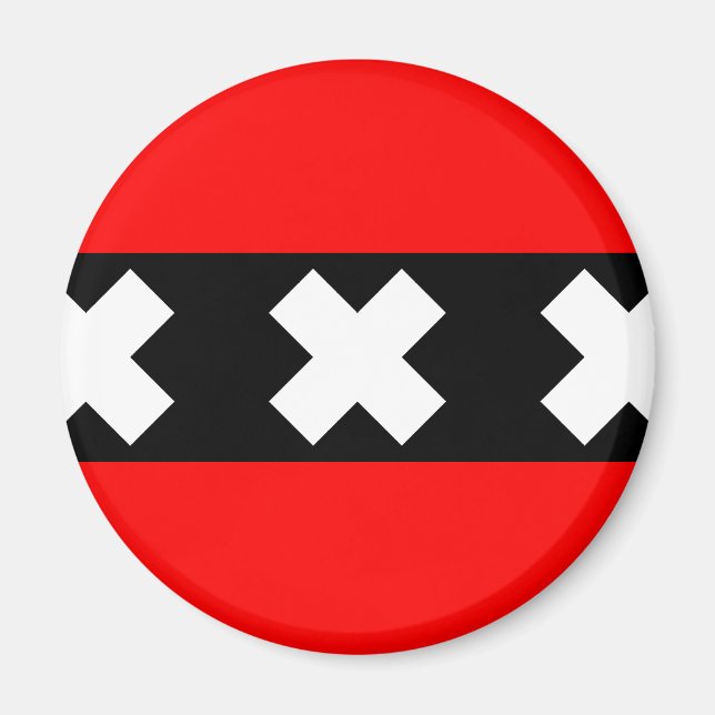 Amsterdam, Niederlande Magnet (Vorne)