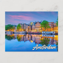 Amsterdam, Niederlande Postkarte