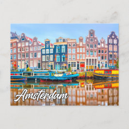 Amsterdam, Niederlande Postkarte