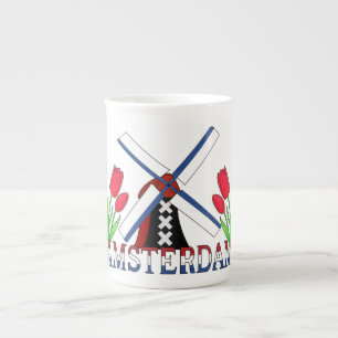 Amsterdam Niederlande Prozellantasse