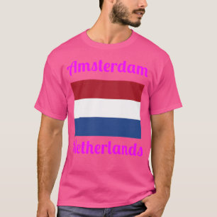 Amsterdam Niederlande - Stilvolle Prints T-Shirt