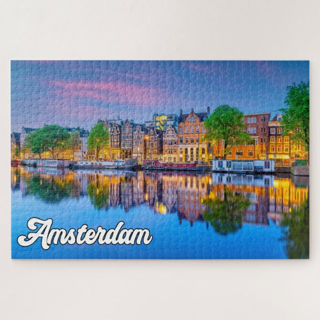 Amsterdam, Niederlande, Sundown (Horizontal)