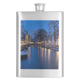 Amsterdam Night Wallpaper-67657 Flachmann