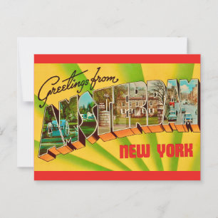 Amsterdam NY Grußkarten Postcard Postkarte