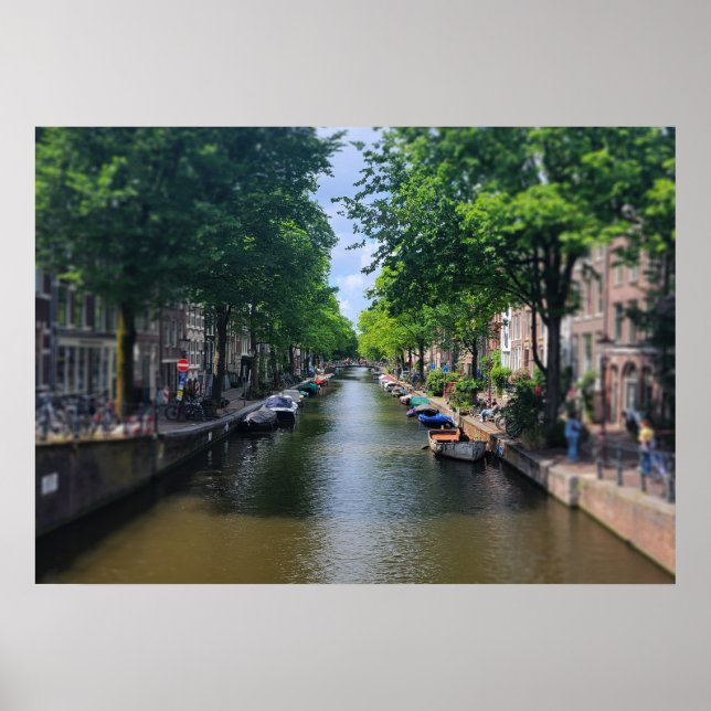 Amsterdam Poster (Vorne)