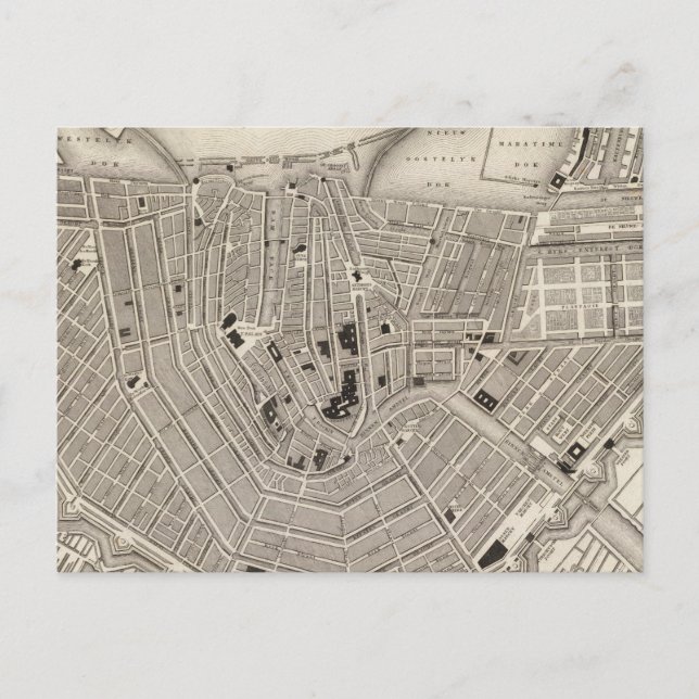 Amsterdam Postkarte (Vorderseite)