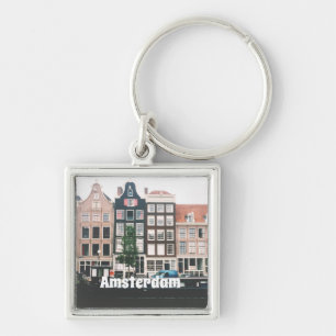 Amsterdam-Reiseandenken Schlüsselanhänger