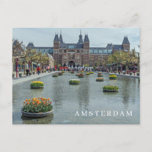Amsterdam Rijksmuseum vue carte postale