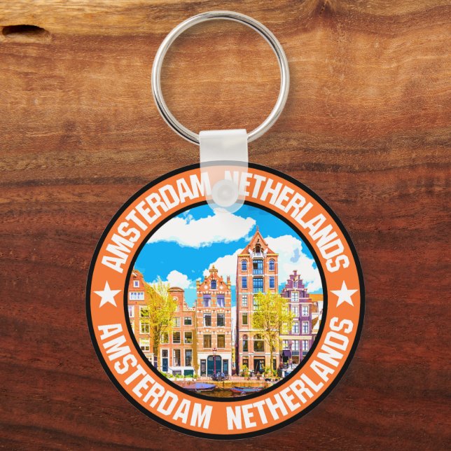 Amsterdam Schlüsselanhänger (Vorderseite)