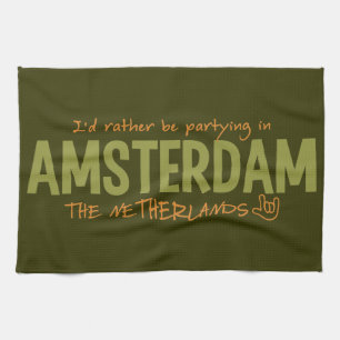 AMSTERDAM serviette de cuisine couleur personnalis