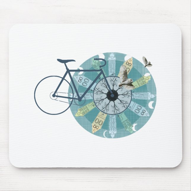 Amsterdam skyline mousepad (Vorne)