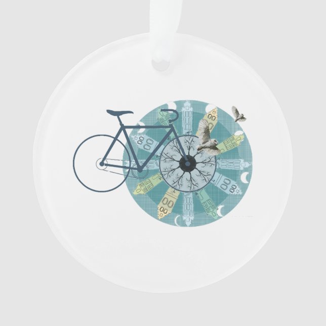 Amsterdam skyline ornament (Vorderseite)