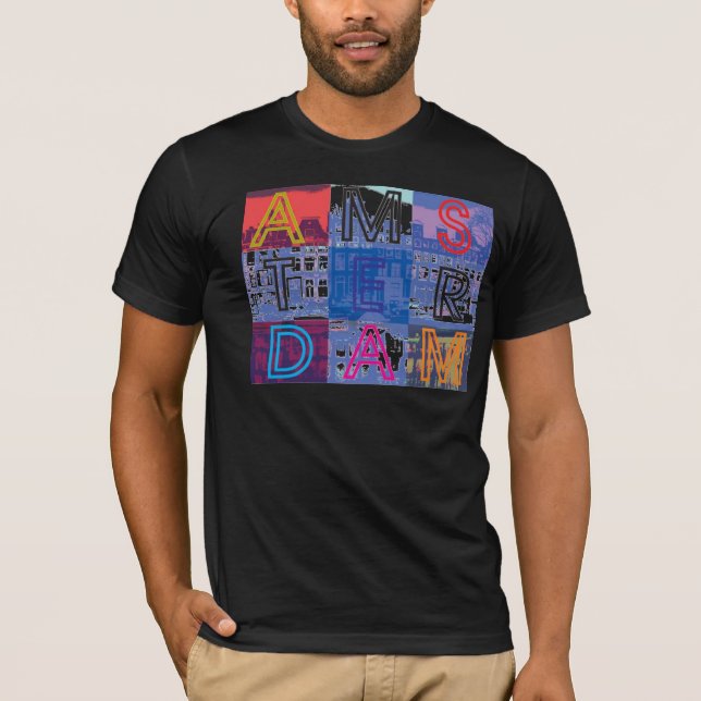 Amsterdam slova Kopie T-Shirt (Vorderseite)
