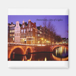 Amsterdam, Stadt der Lichter (durch St.K.) Magnet