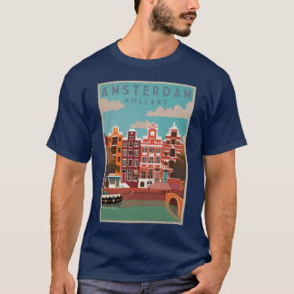 Amsterdam Stadt T-Shirt