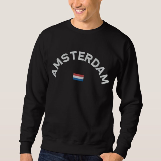Amsterdam Sweatshirt - Amsterdam Holland (Vorderseite)