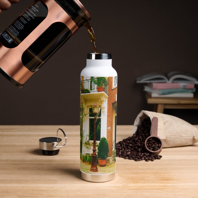 Amsterdam Townhouse Trinkflasche (Kaffee)