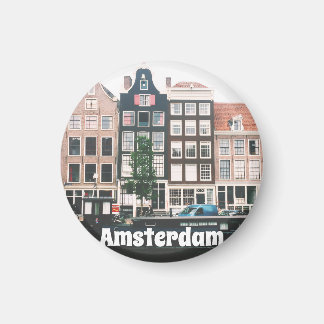 Amsterdam Travel Souvenir Magnet