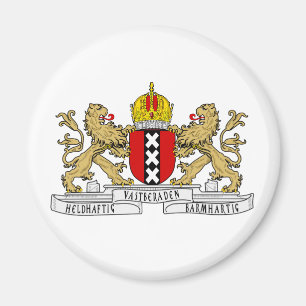 Amsterdam-Wappen Magnet