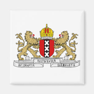 Amsterdam-Wappen Magnet