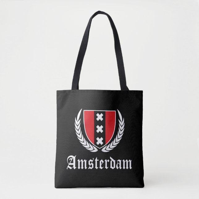 Amsterdam-Wappen Tasche (Vorderseite)