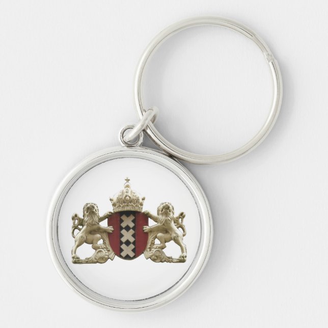 Amsterdam-Wappen XXX Schlüsselanhänger (Vorne)